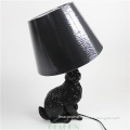 rabbit table lamp modern high quality table lamp with shade for hotel home decor